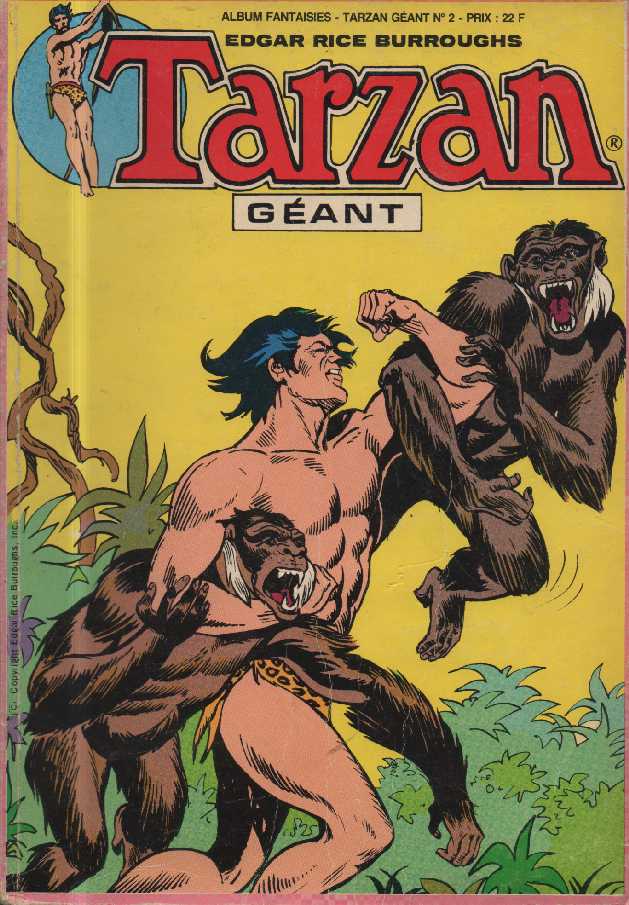 Un pf paru dans la collection Tarzan Geant